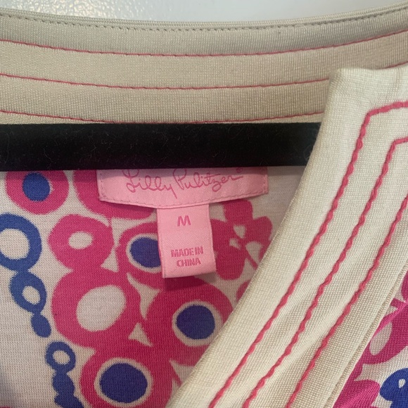 Lilly Pulitzer size medium floral dress - Picture 2 of 5